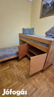 Retró emeletes ágy, régi, ritka!
