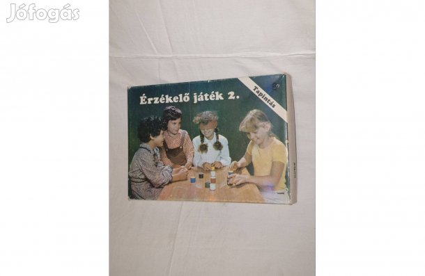 Retró érzékelő tapintós társasjáték