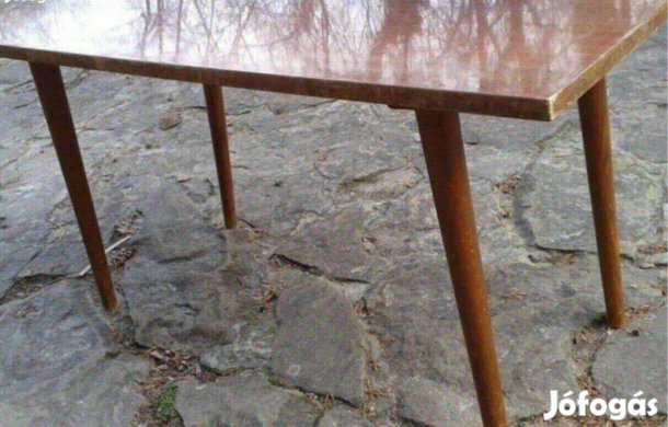 Retro fa asztal dohányzóasztal NDK