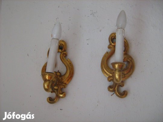 Retro fa fali lámpa