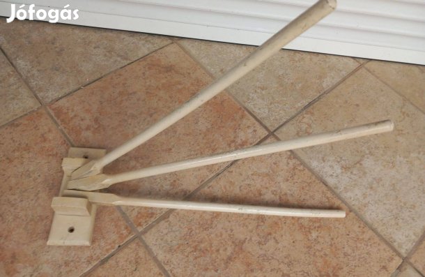 Retró fali törölköző és konyharuha tartó