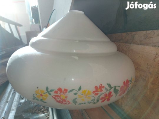 Retro fehér hibátlan nagy lámpabúra 3900Ft Veszprém