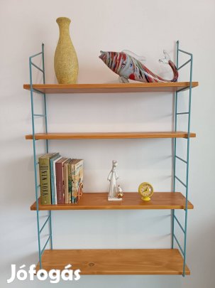 Retró felújított polcrendszer