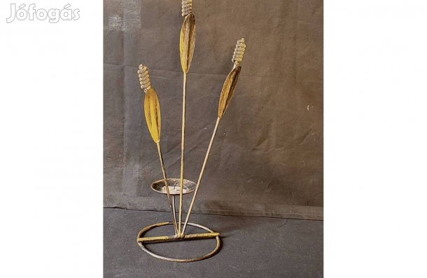 Retro fém gyertyatartó Gyertyatartó 37 cm