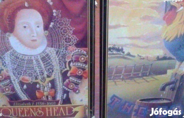 Retro fém kép falikép Új