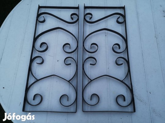 Retró fém polc tartó 