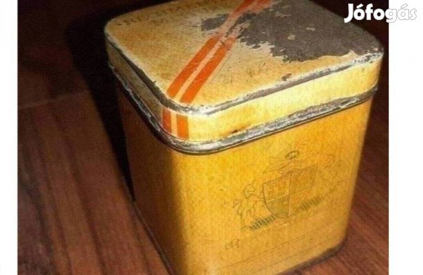 Retro fémdoboz