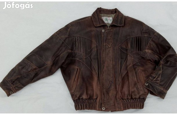 Retro férfi bőrdzseki eladó
