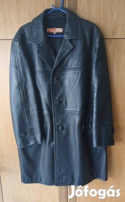 Retro férfi bőrkabát