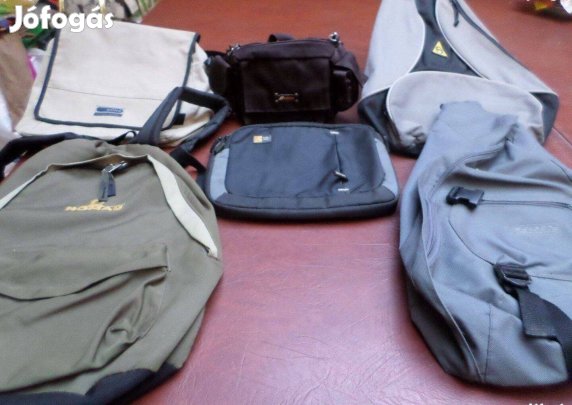 Retro férfi hátizsák utazó táska