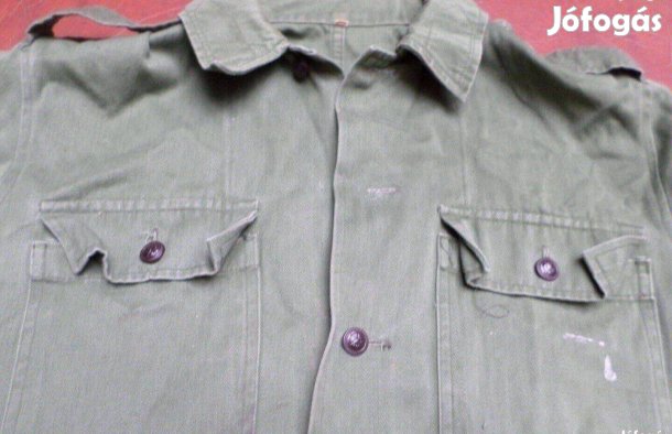 Retro férfi katonai vadász kabát