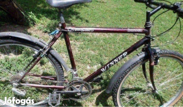 Retro férfi kerékpár Mountain bike Hauser 24-es