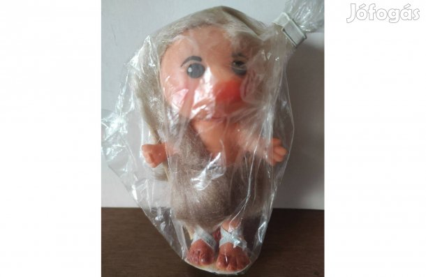 Retró figura ősember nő (14 cm, csomagolt)