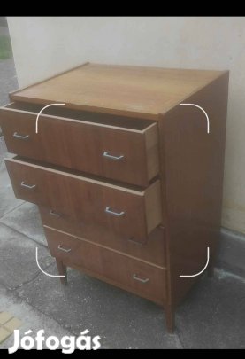 Retro fiókos szekrény 