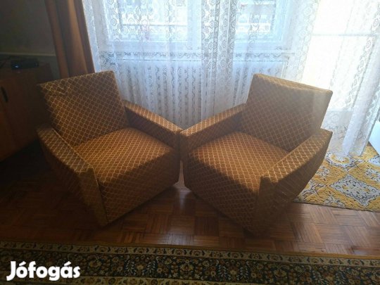 Retró fotel -ek együtt a 2db. 3999ft. eladó