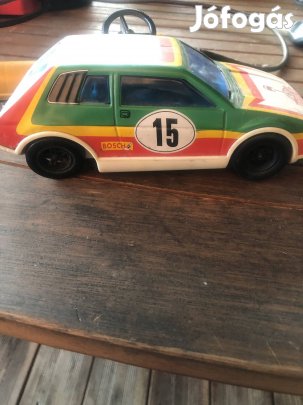 Retro francia gyártású irányítós autó 