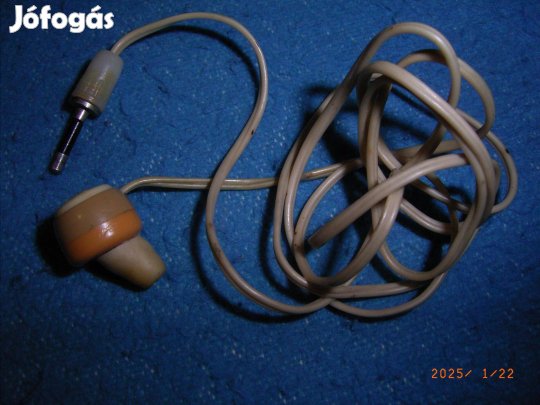 Retró fülhallgató pl. Sokol rádióhoz, retró