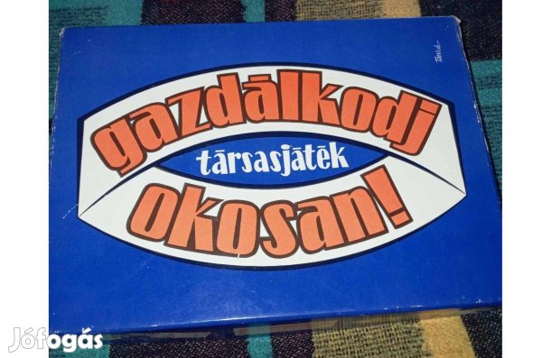 Retro gazdálkodj okosan társasjáték