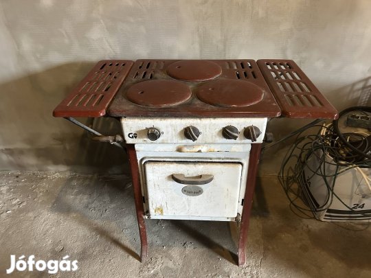 Retró gázos gáztűzhely 