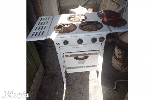 Retro gáztűzhely Kiskunfélegyházán