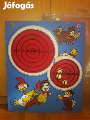 Retro gyerek játék célbalövő céltábla