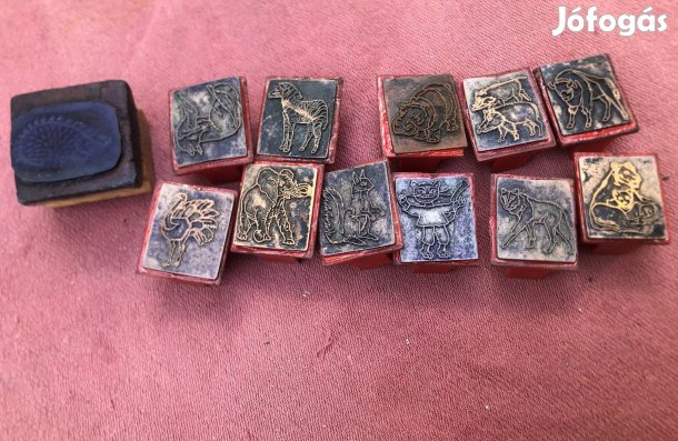 Retró gyereknyomda 12 db 3000 Ft