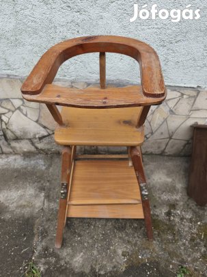 Retro gyermek etetőszék 