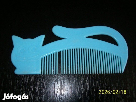 Retro gyermekfésű-Cica