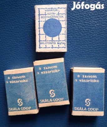 Retro gyufásskatulyák