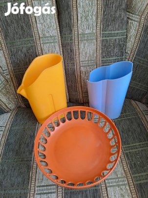 Retro gyümölcstartó/zöldségtartó kosár