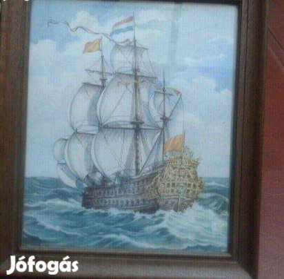 Retro hajó kép