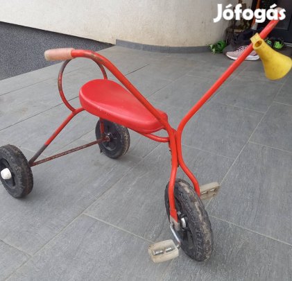 Retro háromkerekű kerékpár - 1980-ból