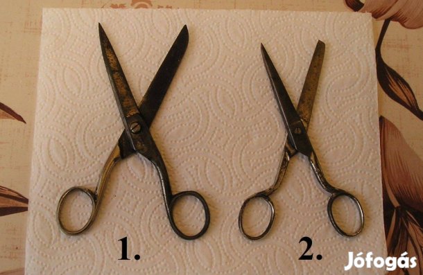 Retro háztartási olló 2 db