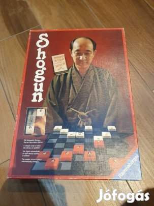 Retro hiánytalan Shogun szórakoztató stratégiai társasjáték triál 1979