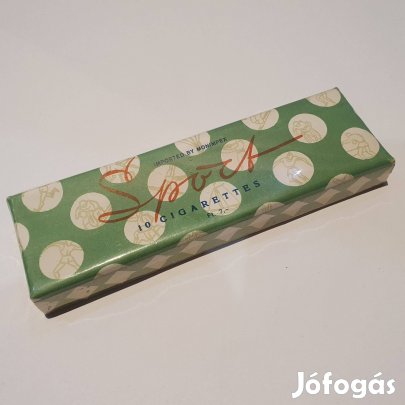 Retro hibátlan bontatlan sport cigi trafikárú 1969