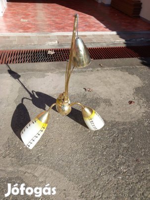 Retro hibátlan mennyezeti csillár lámpa 3 búrás