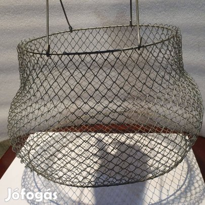 Retro hibátlan szocreál dróthálós drótszatyor cekker nagy teherbírású