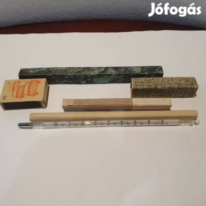 Retro hőmérő -30-50°C-ig mér tizedenként kratívoknak szocreál vegyész