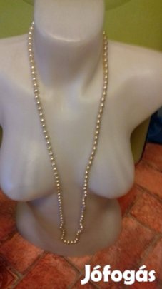 Retro hosszú tekla gyöngy női nyaklánc