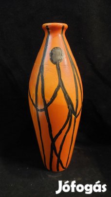 Retro iparművész kerámia váza