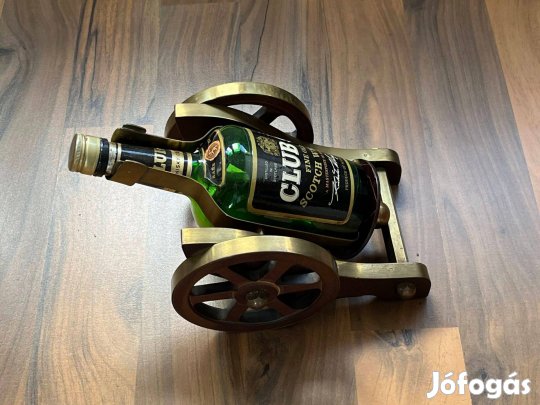 Retro italtartó ágyú Club99 műanyag réz antik