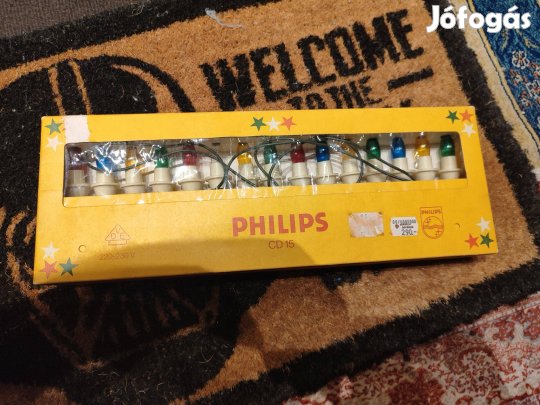 Retró izzósor Philips cd 15