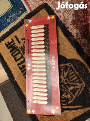Retró izzósor Philips w20 dobozos működik