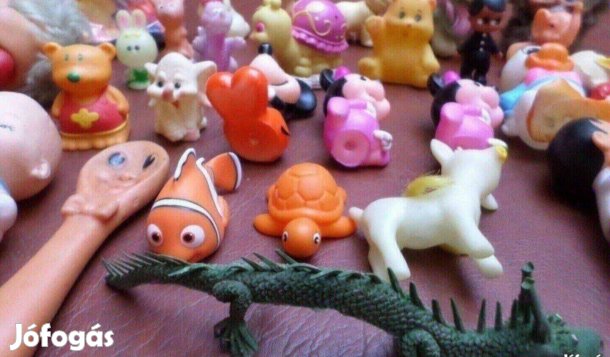 Retro játék gyűjtemény gumi műanyag figura