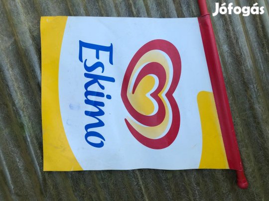 Retró jégkrém zászló 2500 ft: Lenti
