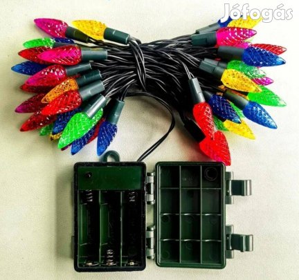 Retró karácsonyi fényfüzér Akció