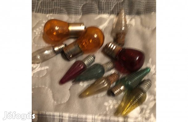 Retró karácsonyi izzók egyben 5000 Ft