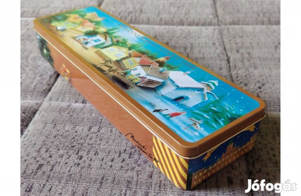 Retro karácsonyi sopianae szofi fémdoboz - limitált kiadás 1995