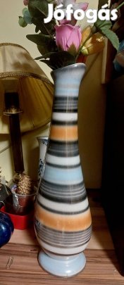 Retro karcsú porcelan váza 