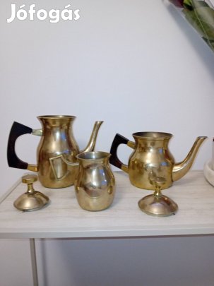 Retro kávés teás kiöntőkészlet eladó